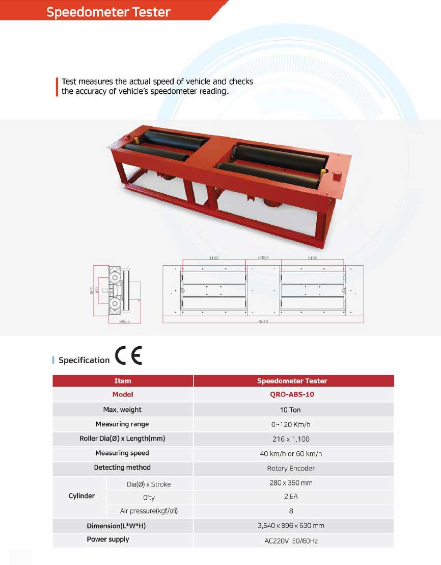 Maintek.com.ph QROTECH Speedometer Tester